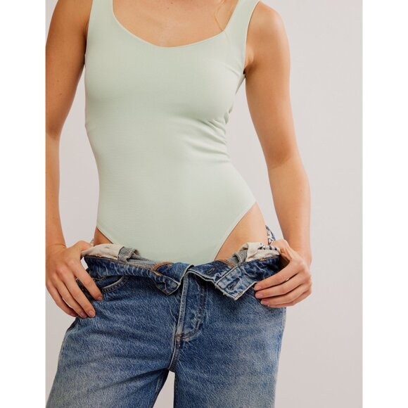 Free People Light Green Tank Top - Picture 4 of 7